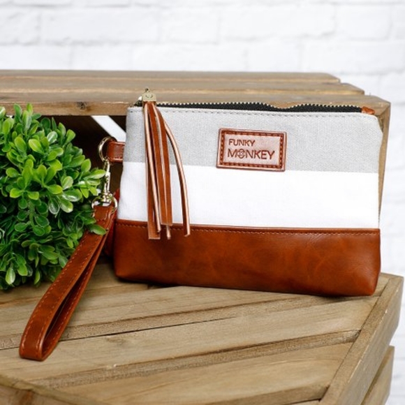 Funky Monkey Handbags - Funky Monkey Wristlet Bag